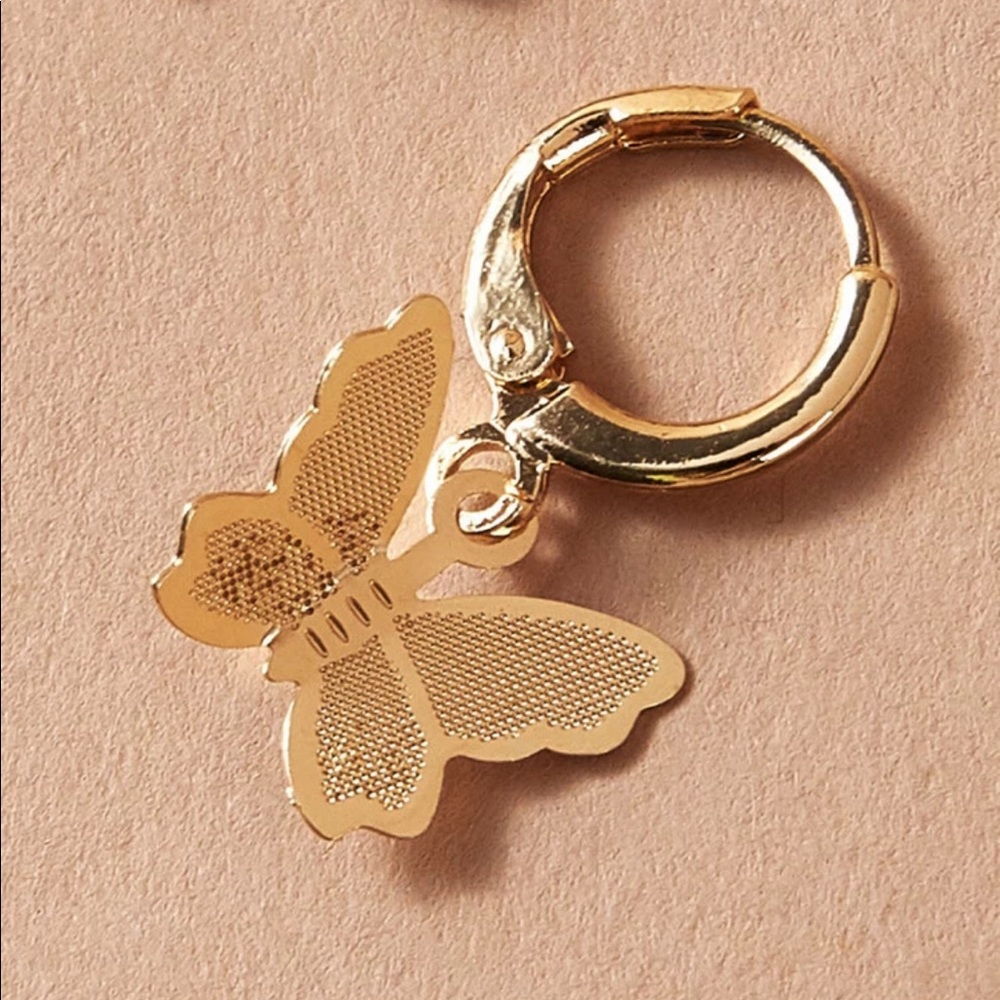 Butterfly Earrings Accessories - Picture 3 of 5